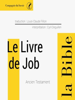 cover image of Le livre de Job